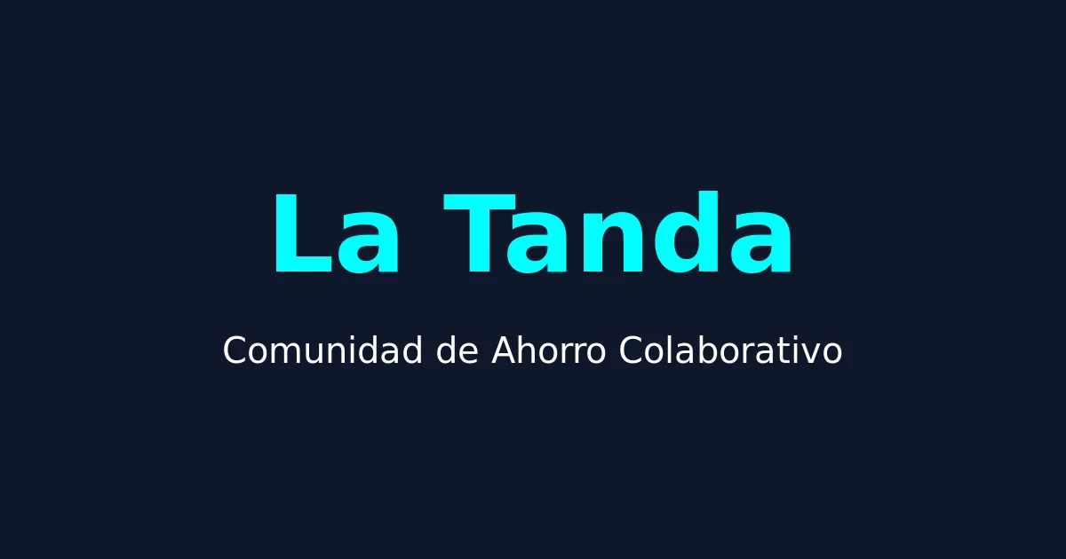 Identidad visual de La Tanda